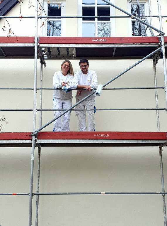 Für Sie vor Ort: Jenny und Martin Machold